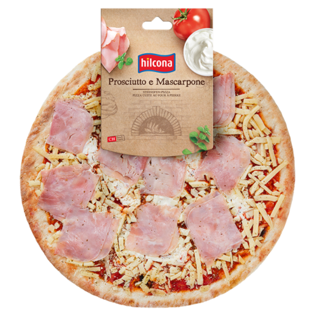 Hilcona_SteinofenPizza_Prosciutto_Mascarpone_405g_Pack